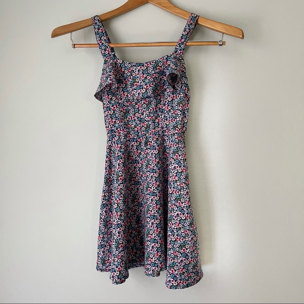 Abercrombie Girls Tank Floral Dress Size S